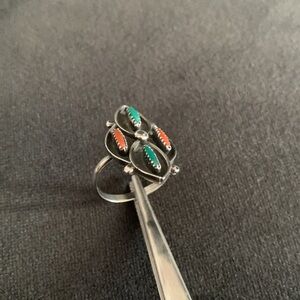 Sterling Silver and Turquoise Handmade Ring